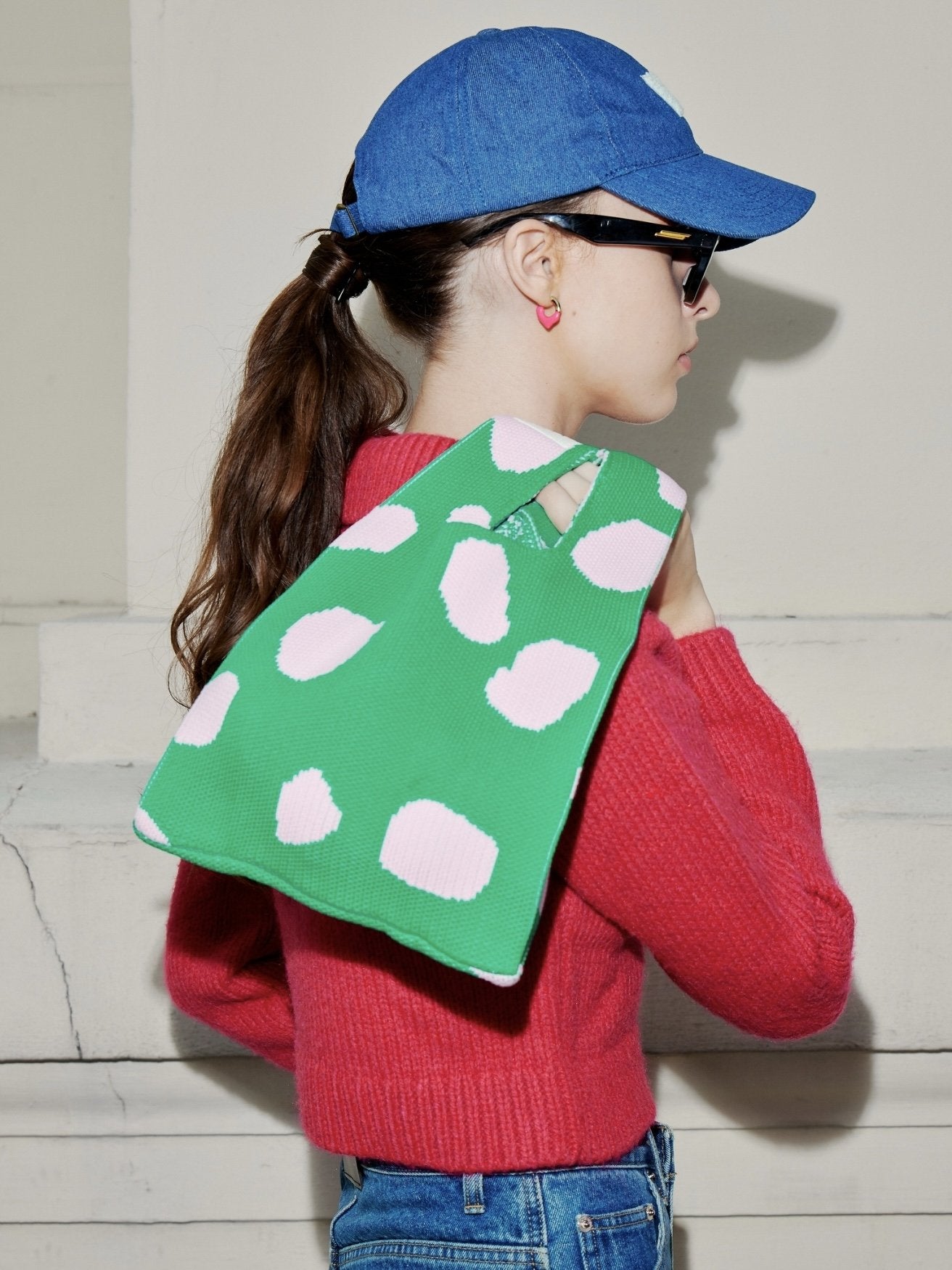 Everyday Tote Green Dot