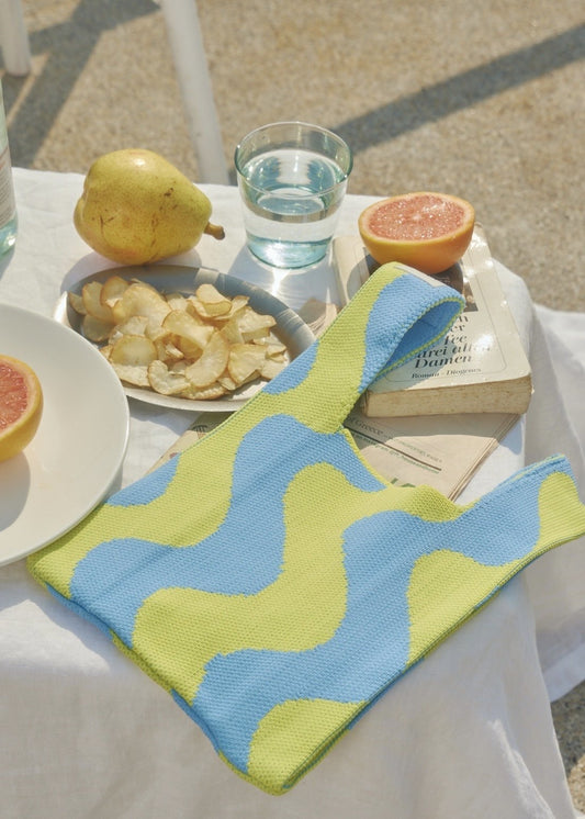 Everyday Tote Blue/Yellow